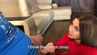 A guy filmed his sex with a cute amateur in an intimate session