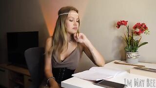The tits are free, the pussy is wet, and the orgasm is near in this steamy solo scene with the world champion of masturbation, who’s no stranger to pulling off daily orgasms with just a flick of her magic wand. This video captures every sultry moment as s
