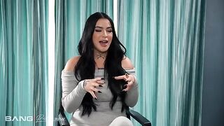 A friend was deprived of a blowjob by a brunette