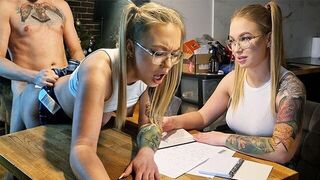 The student got a good mark thanks to passionate sex