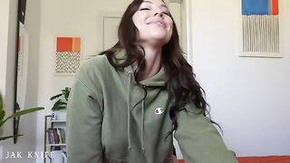 It will take two minutes to undress this sexy mom
