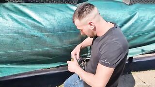 Girl was fucked on the couch by her husband’s friend