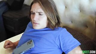 I fucked with all my might until I came, in an intense POV style