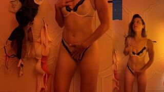 Nadia Foxx shows the real her, taking masturbation to the next level with her signature playful and sensual style, often seen in her steamy solo vlogs where she experiments with new toys and pushes boundaries like in this hot HD scene