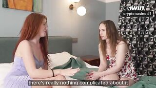 Girlfriends won't miss a chance to have fun together with someone