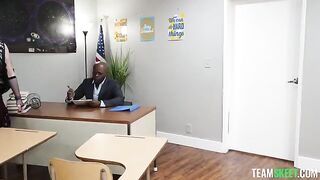 This teacher has the best pointer, and students love to be fucked by him