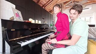 Hot teacher seduced me to fuck like a fish in the classroom