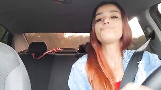 The hot girl agreed to have sex with her Uber driver for free