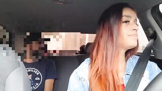 The hot girl agreed to have sex with her Uber driver for free