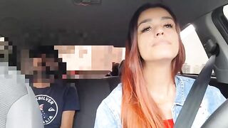 The hot girl agreed to have sex with her Uber driver for free