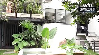Mature woman fucks with her young boyfriend in different poses