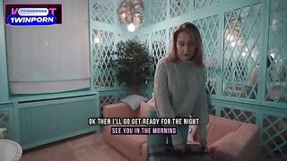 The man does not leave the house without fucking a hot stepmom
