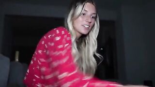 The guy gently takes control of an amateur step-sister
