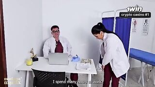 A medical examination can turn into a hot sex session