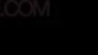 She lay on her side and received a passionate surprise