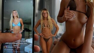 The girl is waiting for sex with her stepbrother for a long time