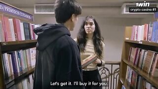 I control, and she can only react passively in this intense scene