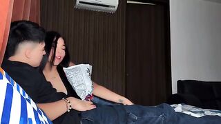 She was unable to stop and got a hard cock package