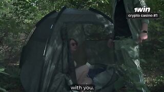 The guy knows just where to aim without a GPS in this steamy scenario