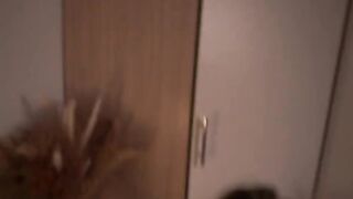 A man slapped his girlfriend’s face and fucked her hard