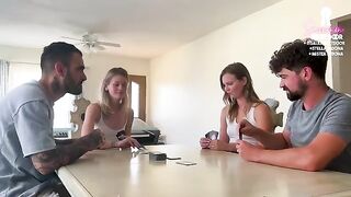 A card game with friends ended up in a steamy affair