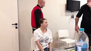 The girl had to have sex to get out of debt. No time to be bored