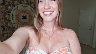 A breast massage with shimmering oil — all without any cracking, a sensual JOI experience