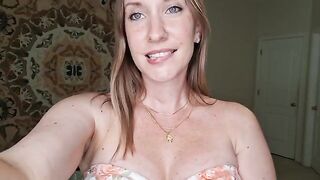 A breast massage with shimmering oil — all without any cracking, a sensual JOI experience