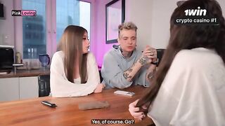 Two girls secretly fucked by a guy, not facing them