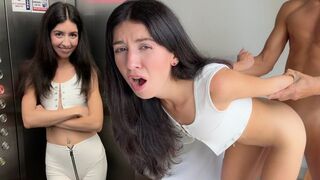 Katty West gets caught by a horny neighbor while indulging in the shower
