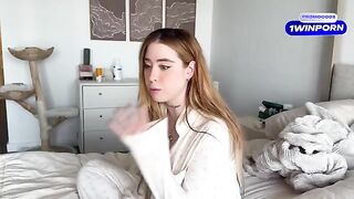 A girl came close to climax, but her friend interrupted her