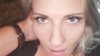 A blonde MILF has an incredible squirt competition, showcasing her skills in a steamy session