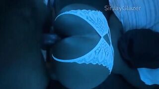 Ebony woman got fucked in doggy style, just great