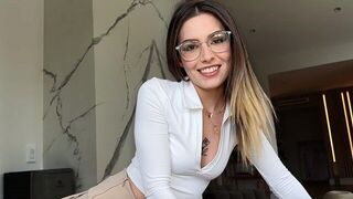 The girl is fucking with her tutor in a steamy classroom scene