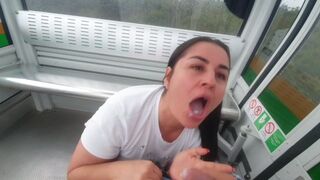 I get caught fucking in the Medellin cable car, what a thrill!