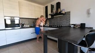 Squirting pussy as a reward for her new skill!