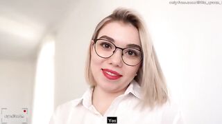 Student fucked a teacher on the table in 4K POV
