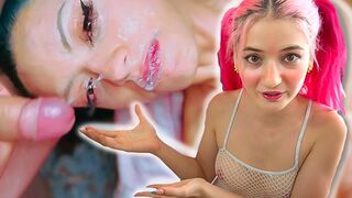 Petite TikTok thot reacts to top Argentinian porn