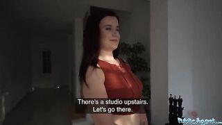 Agent took a girl to the studio for a casting session, things got steamy