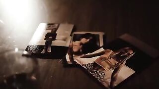 Two girls have a hot threesome sex with a guy, showcasing Jane Wilde’s intense energy