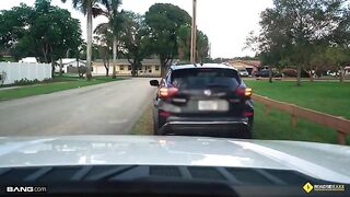 A sexy woman got fucked by a mechanic on the roadside